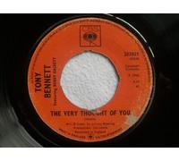 Tony Bennett - The Very Thought Of You - Tony Bennett 7" 45