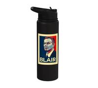 Tony Blair British Politics Stainless Steel Insulated Water Bottle
