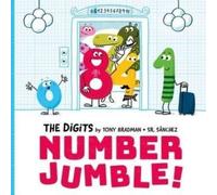 Tony Bradman Digits: Number Jumble Paperback Book Tony Bradman Multicolor