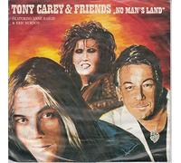 Tony Carey - No man's land (1990, & Friends: Anne Haigis, Eric Burdon) / Vinyl single [Vinyl-Single 7'']