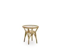 Tony Exterior Side Table Aluminum/Antique