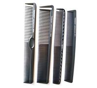 TONY & GUY Toni&Guy Professional Carbon Antistatic Comb (Black) (Pack of 4)