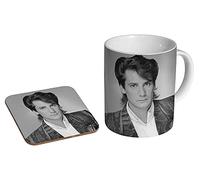 Tony Hadley BW Ceramic Tea - Coffee Mug + Coaster Gift Set