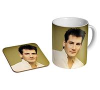 Tony Hadley Colour Ceramic Tea - Coffee Mug + Coaster Gift Set
