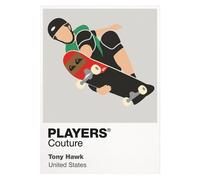 Tony Hawk Skateboarding Icon Frame Men's T-Shirt - Navy / 2XL