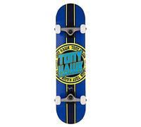 Tony Hawk SS 180+ Complete Skateboard Badge Logo Blue/Yellow 7.5" Wide
