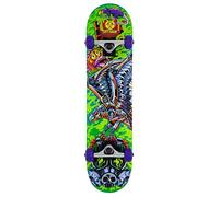 Tony Hawk SS 360 Series Complete Skateboard (Toxic),Multi-coloured,7.5 IN