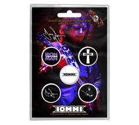 Tony Iommi Badge in Jet Black Tony Iommi Jet Black