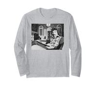 Tony Iommi Black Sabbath Guitarist At Home 1975 Long Sleeve T-Shirt