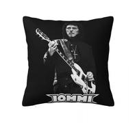 Tony Iommi V1 Black White Hard Rock Natural Aesthetic Slogan Hip Hop Brand Comical Selling Breathable Latest Pillow Case