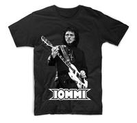 Tony Iommi V1 T Shirt Black White Hard Rock