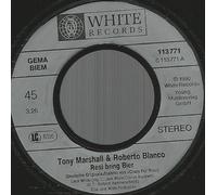 Tony Marshall - Resi bring Bier (crazy for you; 1990, & Roberto Blanco) / Vinyl single [Vinyl-Single 7'']