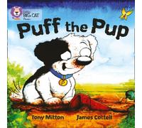 Tony Mitton Puff the Pup Paperback Book Tony Mitton Multicolor