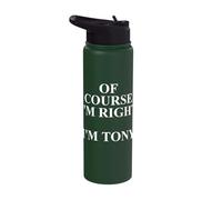 Tony Name Apparel - Funny Awesome Tony Design Stainless Steel Insulated Water Bottle