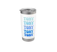 Tony Name Minimalist Design Stainless Steel Insulated Tumbler