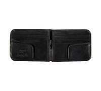Tony Perotti Money Clip Wallet for Men Italian Leather, Black, One Size, Non-personalized