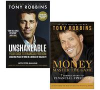 Tony Robbins Collection 2 Books Set (Unshakeable Your Guide to Financial Freedom & Money Master the Game)