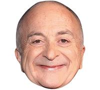 Tony Robinson (Smile) Celebrity Mask, Flat Card Face, Fancy Dress Mask