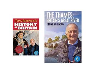 Tony Robinson's History of Britain [DVD] & The Thames: Britain's Great River with Tony Robinson [DVD]