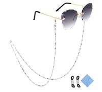 TONY & SANDY Eyeglass Chains for Women, Mask Holder lanyard Necklace, Stylish Sunglass Reading Eyeglass Chains Glasses Strap, 73.66 cm, Stainless Steel