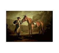 Tony Soprano Horse Painting Canvas Poster Canvas Poster Bedroom Decor Sports Landscape Office Room Decor Gift Unframe-style 24x36inch(60x90cm)