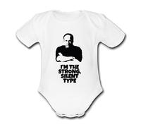 TONY SOPRANO STRONG SILENT Baby Grow Cute Funny Unique TV