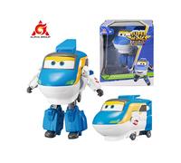 (Tony) Super Wings 5 Inches Transforming Jett Dizzy Donnie Deformation Airplane