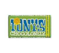 Tony's Chocolonely Natural Almond Salt Dark Chocolate Bar 180g