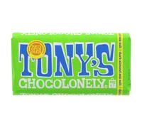 Tony's Chocolonely Dark Chocolate with Almonds and Sea Salt - 90g