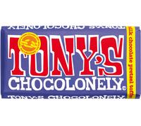 Tony's Chocolonely Dark Milk Chocolate with Pretzel and Toffee - 180g