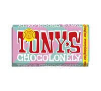 Tony's Chocolonely Everything Bar - Milk Chocolate, Crunchy Caramel, Almonds, Pretzel, Nougat and Sea Salt - 180g, Fairtrade