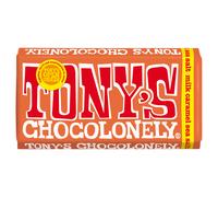 Tony's Chocolonely Milk Chocolate Caramel Sea Salt Chocolate Bar