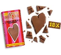 Tony's Chocolonely - Gifting bar: Straight from my chocolate heart (Milk rose raspberry) - 15x 180g