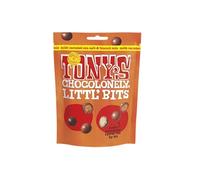 Tony's Chocolonely Littl’Bits Milk Caramel Sea Salt Biscuit Chocolate Balls - Mini Chocolates in Sharing Box - Snacks - Candies - 100 Grams