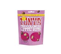 Tony's Chocolonely - Littl’ Bits Chocolate Mix Balls - Mini Milk Marshmallow Biscuit Chocolates in Sharing Pouch - 100g