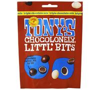 Tony's Chocolonely Littl'Bits 3 kinds of chocolate mix 100gCharacteristicsThis chocolate ball is ma CharacteristicsThis chocolate ball is made of only