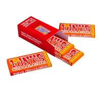Tony's Chocolonely Milk Caramel Sea Salt Bars in Gift Box, 180 g x 4 Bars - Belgian Fairtrade Chocolate