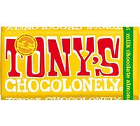 Tonys Chocolonely Milk Chocolate 32% Almond, Honey and Nougat 180g - 15 Pack