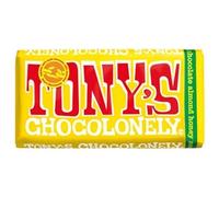 Tony's Chocolonely Milk Chocolate 32% Almond Honey Nougat [Pack 15]