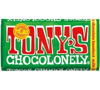 Tony's Chocolonely Milk Chocolate and Hazelnut - 180g
