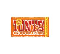 Tony's Chocolonely Milk Chocolate Caramel Sea Salt 180gFeatures milk chocolate with caramel and sea Features milk chocolate with caramel and sea salt