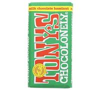 TONY's CHOCOLONELY | Milk Chocolate Hazelnut | 8 x 180g (UK)