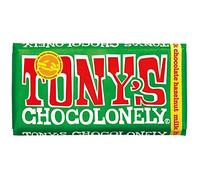 Tony's Chocolonely Milk Chocolate with Hazelnut 180g