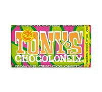 Tony's Chocolonely Milk Chocolate Pecan Crunch Bar - 180g, Gift, Vegetarian - Belgian Fairtrade Chocolate