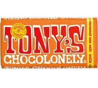 Tony's Chocolonely Milk Chocolate with Caramel and Sea Salt - 180g