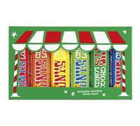 Tony's Chocolonely Rainbow Tasting Pack Christmas Edition - Small Chocolate Bars - Gifting Package - 6 Different Flavours - Dark and Milk Chocolate Gift - Sweets To Share - Belgian Fairtrade Chocolate