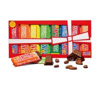 Tony's Chocolonely Small Bars Gift Box - 8 Bars, 385g, Selection Pack, 6 Flavours, Vegetarian - Belgian Fairtrade Chocolate