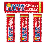 Tony's Chocolonely Small Fairtrade Chocolate Bar - 4 Pack (Milk Chocolate)