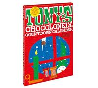 Tony's Chocolonely Smaller Advent Calendar - Christmas Countdown, 24 Milk Chocolate & Milk Caramel Sea Salt Tiny Tony's, Vegetarian, Belgian Fairtrade Chocolate, 216g