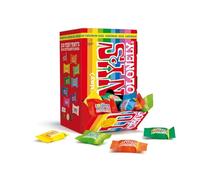 Tony's Chocolonely - Tiny Tony's mix large - 900g | 100 minis in 10 varieties with whole milk, dark and white chocolate. Fairtrade Cocoa Palm oil free, made in Belgium.